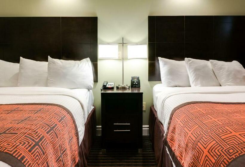 带2个双人床的标准工作室, Seaside Inn