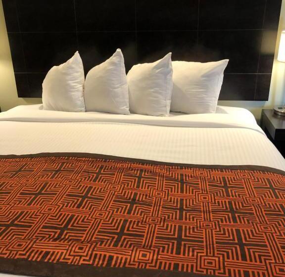 Standaardkamer met Kingsize Bed Aangepast voor Gehandicapten, Seaside Inn