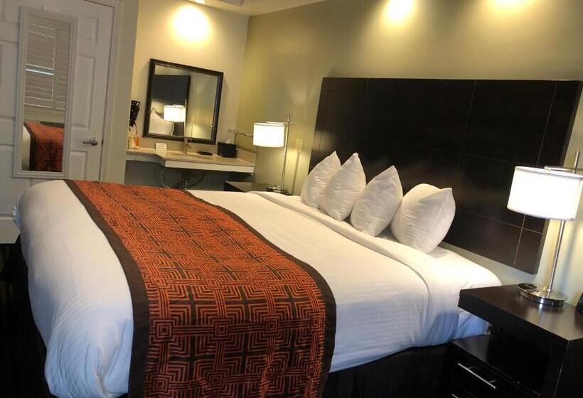 适合残疾人士使用的带超级大床的标准间, Seaside Inn