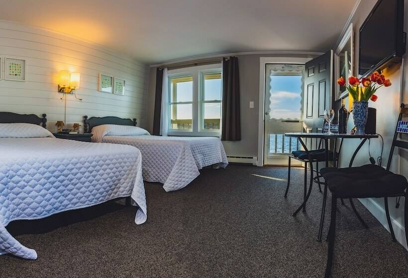 Номер Стандарт 2 Двуспальные Кровати, Bearskin Neck Motor Lodge