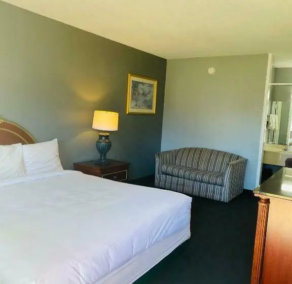 キングサイズベッドのスタンダードルーム, Traveler's Place Inn & Suites