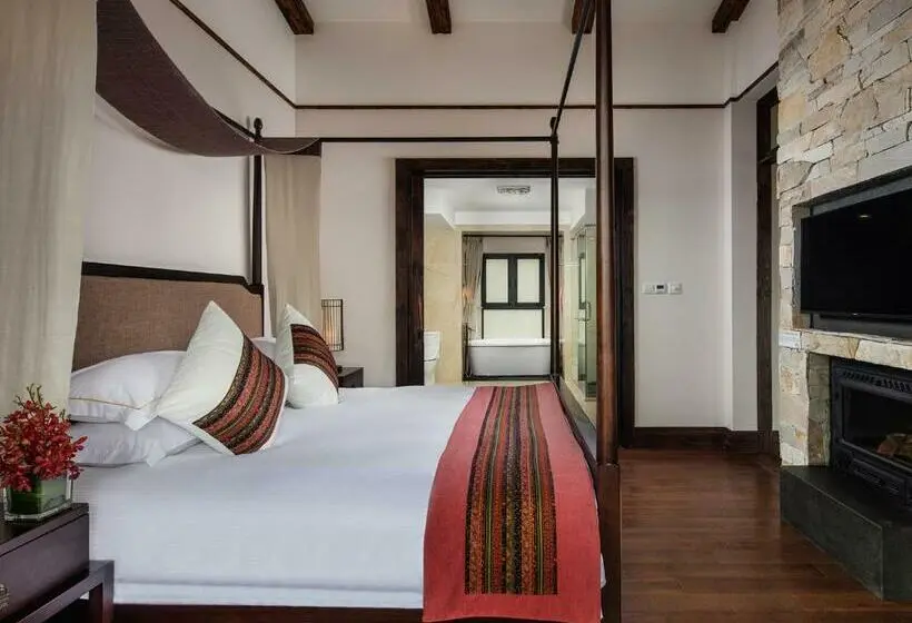 デラックスビラの１ベッドルーム, High Mountain Resort Shangri La