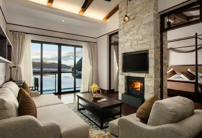 デラックスビラの１ベッドルーム, High Mountain Resort Shangri La
