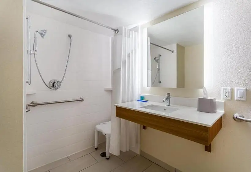 身障者適用キングサイズベッドルーム, Holiday Inn Express & Suites Cedar Falls Waterloo, An Ihg