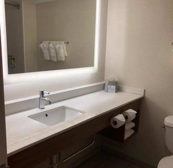 غرفة قياسية سرير كينج لذوى الإحتياجات الخاصة, Holiday Inn Express & Suites Cedar Falls   Waterloo, An Ihg