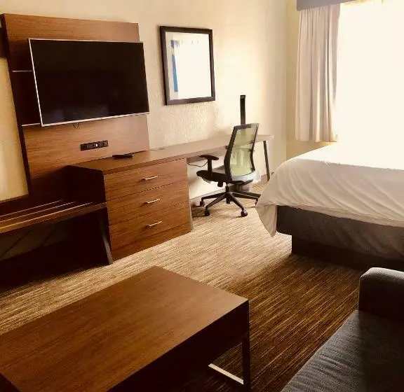 キングサイズベッドのスイートルーム, Holiday Inn Express & Suites Cedar Falls Waterloo, An Ihg