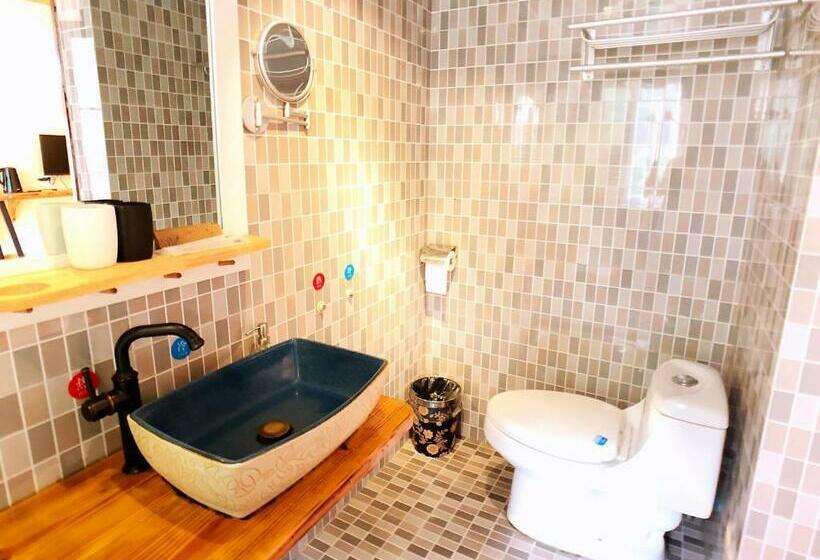 标准间带阳台, Moganshan Bamboo View Guesthouse