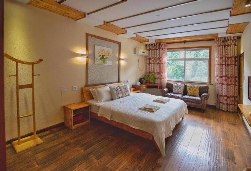 带大床的标准间, Moganshan Bamboo View Guesthouse