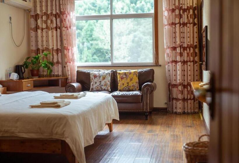 스탠다드 룸 킹사이즈 침대, Moganshan Bamboo View Guesthouse