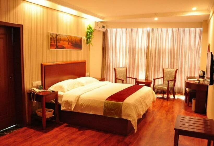 Номер Deluxe Кровать Кинг, Greentree Inn Anhui Hefei Mengcheng Road Beierhuan Express
