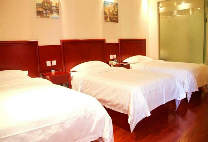 Номер Deluxe Кровать Кинг, Greentree Inn Shandong Taian Bus Station Lingshan Street Express