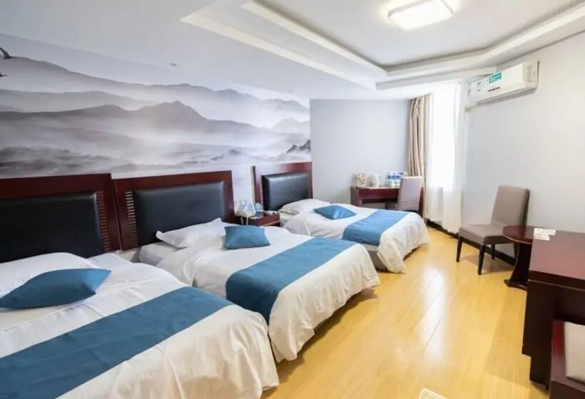 Standard Kolmen Hengen Huone, Greentree Inn Tianjin Hebei District Beining Park