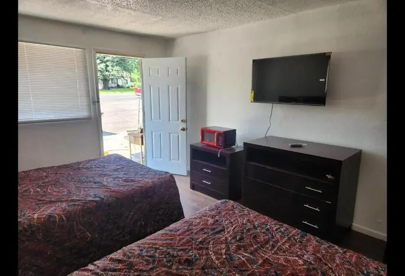 ２ダブルベッドのスタンダードルーム, Budget Inn By Oyo Palestine Tx Hwy 79