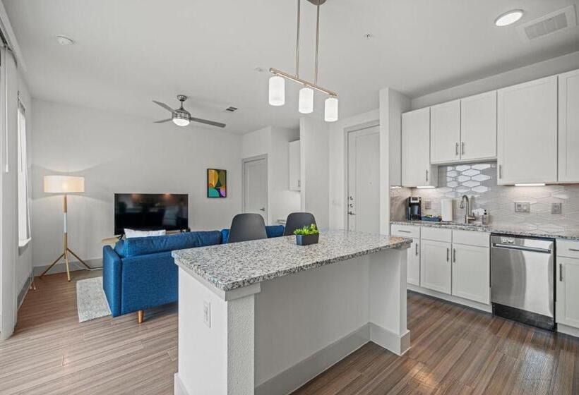 آپارتمان پریمیوم 1 خوابه, Placemakr Downtown Austin