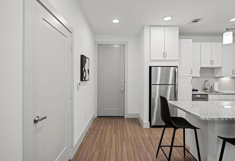 דירת דלוקס 2 חדרי שינה, Placemakr Downtown Austin