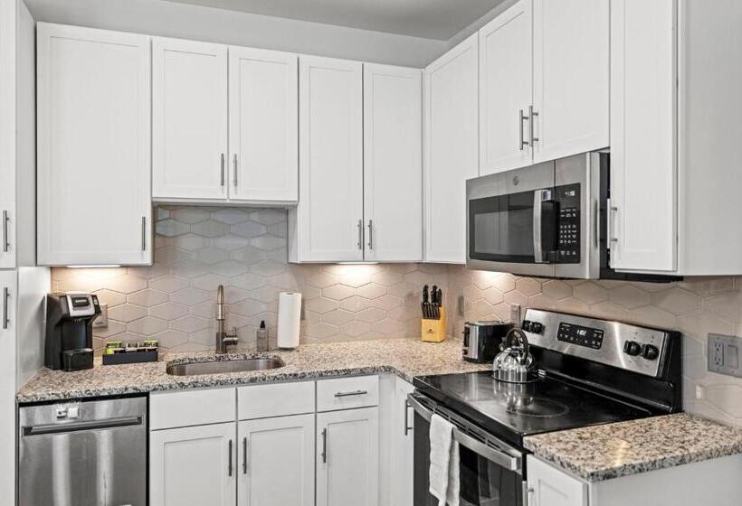 آپارتمان لوکس 2 خوابه, Placemakr Downtown Austin