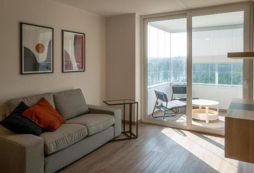 شقة غرفة نوم واحدة مزودة بشُرفة, Marina Dunas