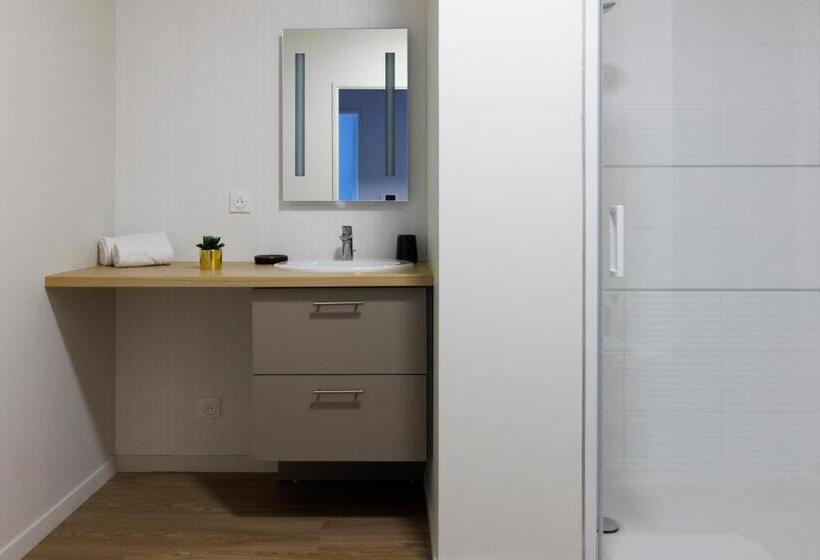 דירה בת חדר שינה 1 עם מרפסת, Les Boréales Villers Sur Mer