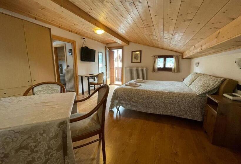 اتاق استاندارد چهار تخته, Ambassador Rooms In Bormio, Solo Camera Senza Colazione