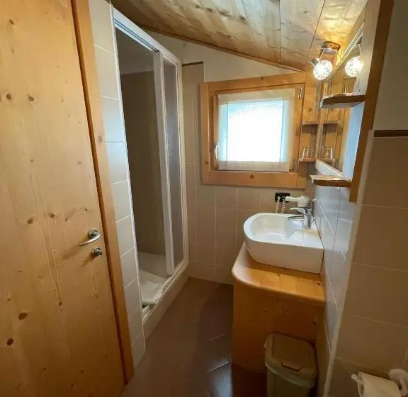 اتاق استاندارد با چشمانداز کوهستان, Ambassador Rooms In Bormio, Solo Camera Senza Colazione
