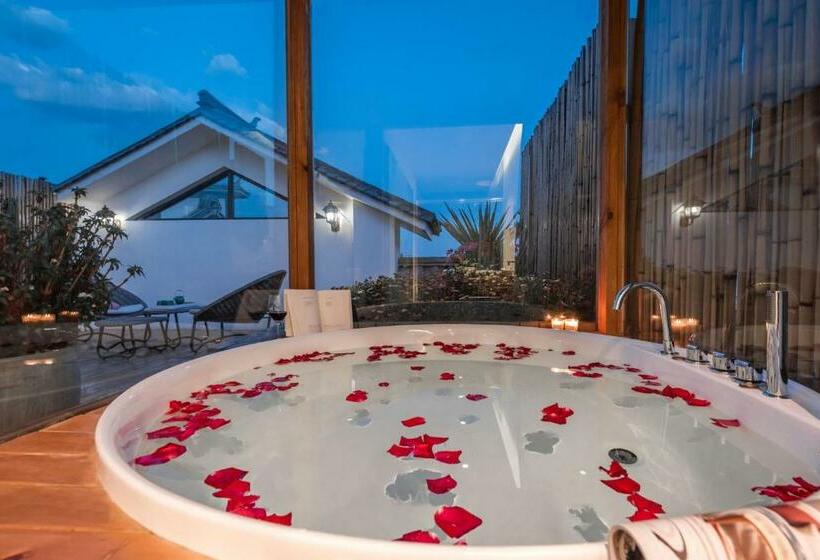 디럭스 룸, Shang Shan Ruo Shui 大理上山若水客栈