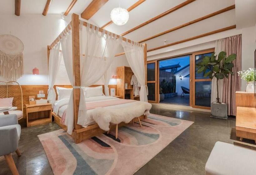 Номер Deluxe, Shang Shan Ruo Shui 大理上山若水客栈