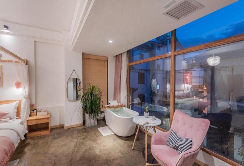 스탠다드 룸 가든 전망, Shang Shan Ruo Shui 大理上山若水客栈