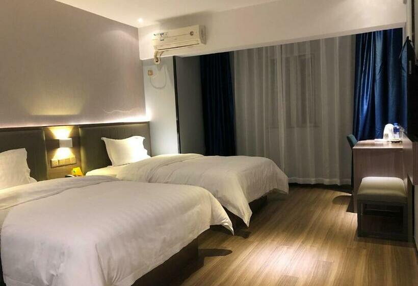 Номер Superior, 7days Premium Zhongshan Tanzhou Town Market Central Branch