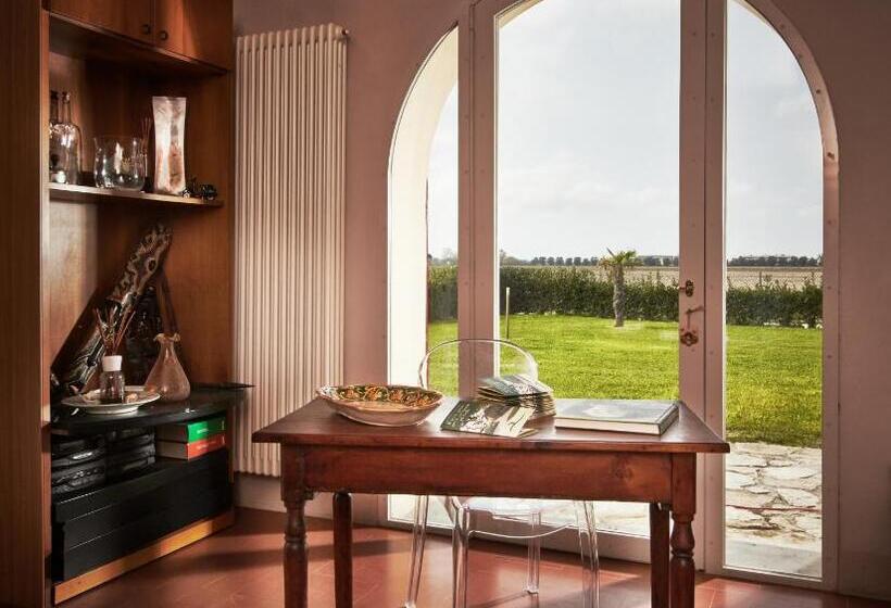 Вилла 1 Спальня Вид на Сад, Cascina Canova B&b