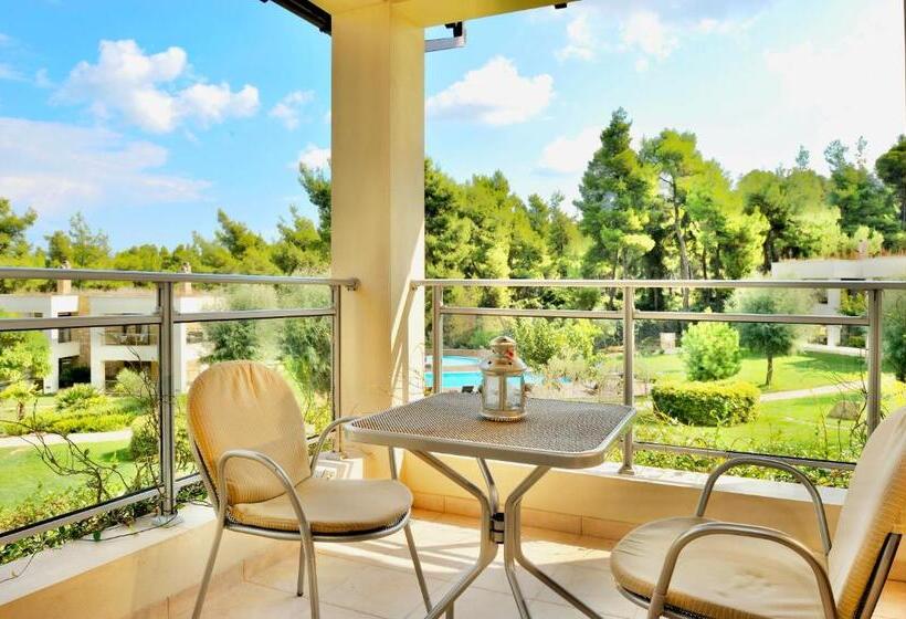 וילת חדר שינה 1, נוף לגינה, Sani Polyastron Hotel & Spa