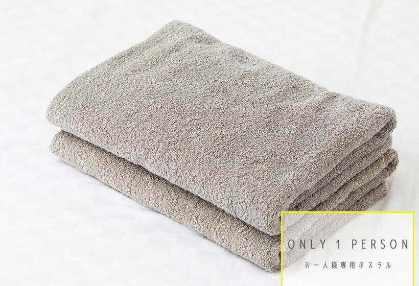 バスルーム共有のシングルスタンダード, Rak Kiyomizu   1人旅専用hostel