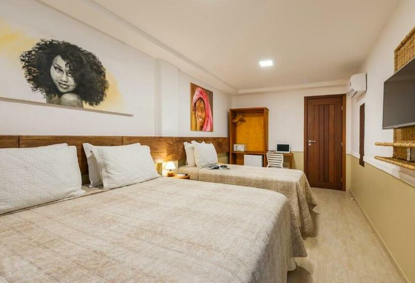 스탠다드 트리플 룸, Pousada Bahia Tambor