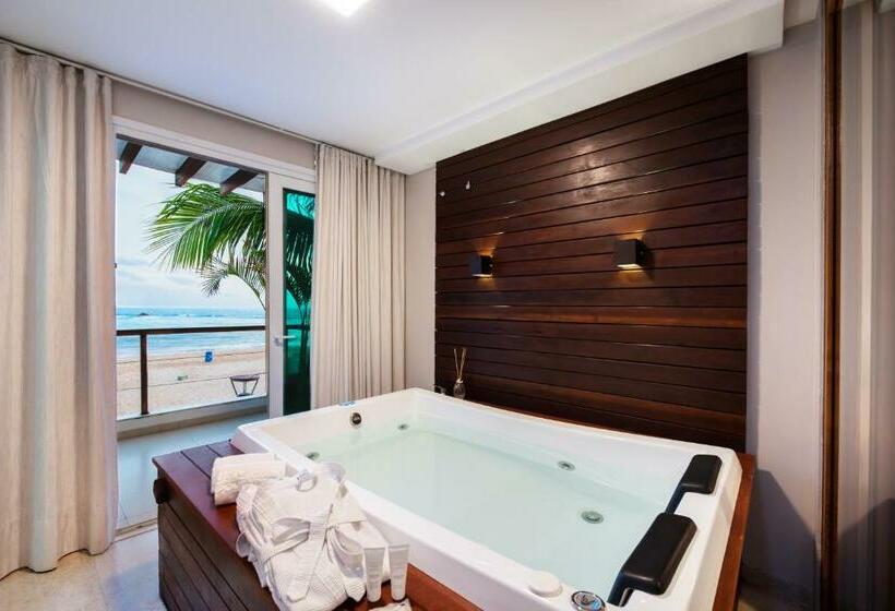 디럭스 룸 바다 전망, Pousada Bahia Tambor