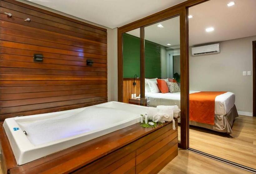 디럭스 룸 바다 전망, Pousada Bahia Tambor