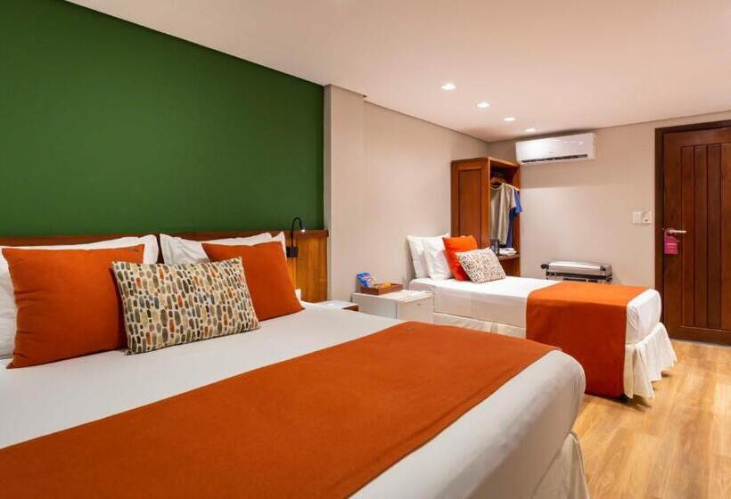 스탠다드 트리플 룸, Pousada Bahia Tambor