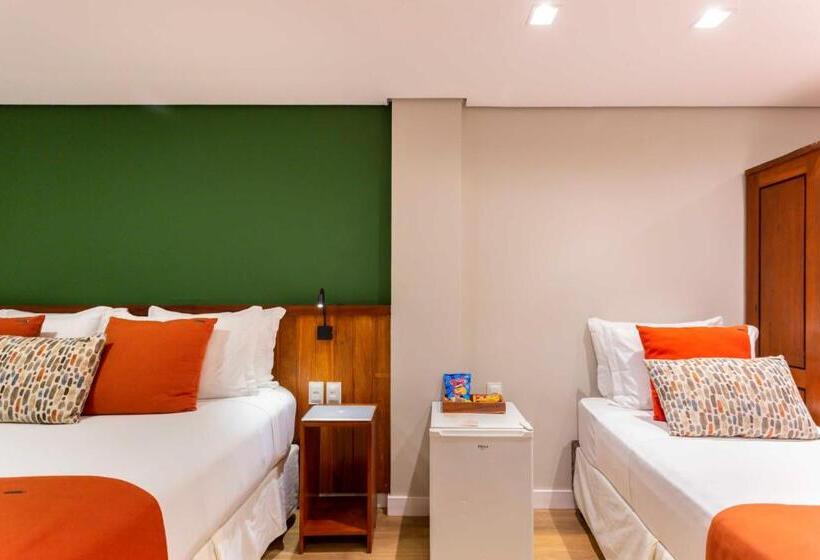 스탠다드 트리플 룸, Pousada Bahia Tambor