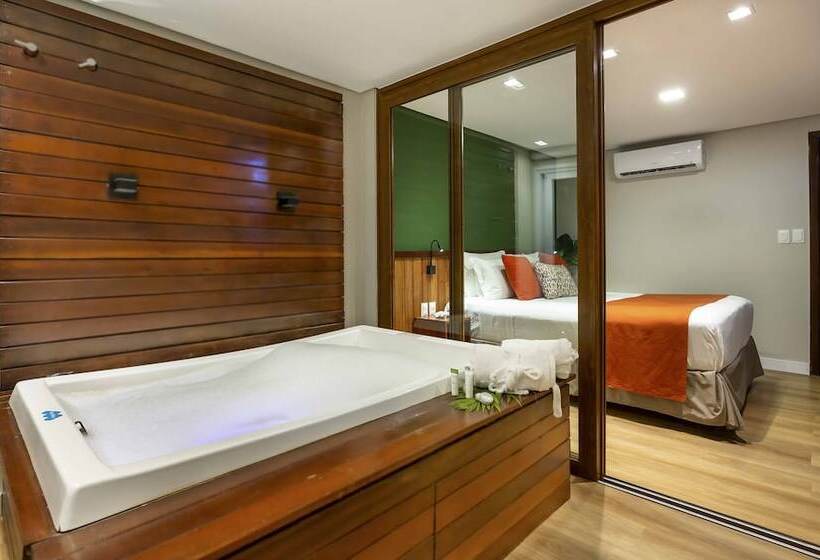 디럭스 룸 바다 전망, Pousada Bahia Tambor