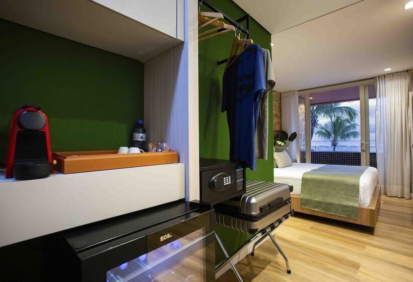 디럭스 룸 바다 전망, Pousada Bahia Tambor