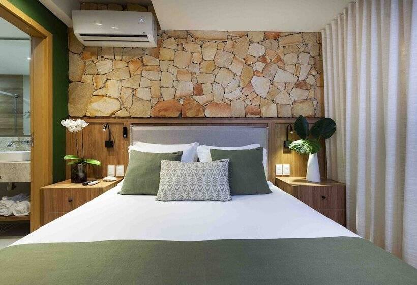 디럭스 룸 바다 전망, Pousada Bahia Tambor