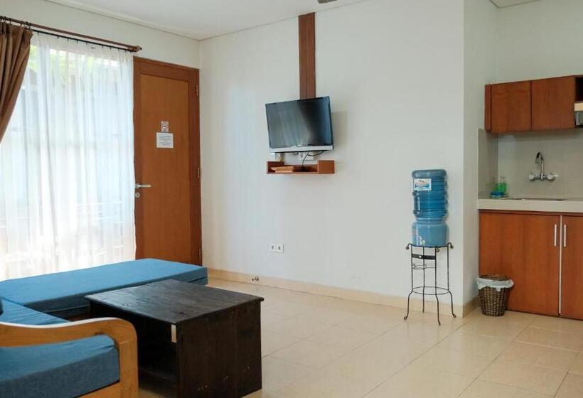 带大床的标准工作室, Semarandana Bedrooms And Pool