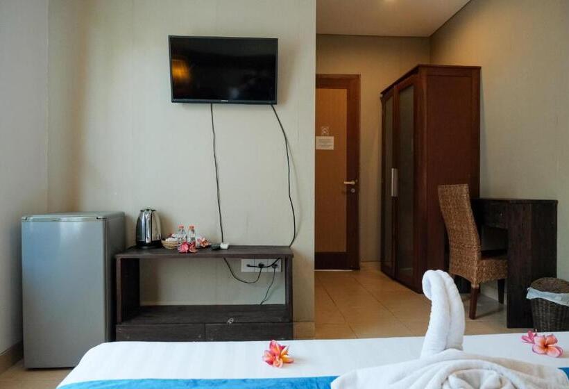 带大床的标准间, Semarandana Bedrooms And Pool