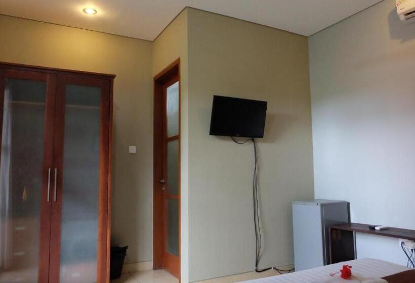 带大床的标准间, Semarandana Bedrooms And Pool