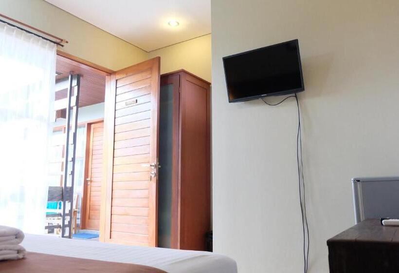 带大床的标准间, Semarandana Bedrooms And Pool