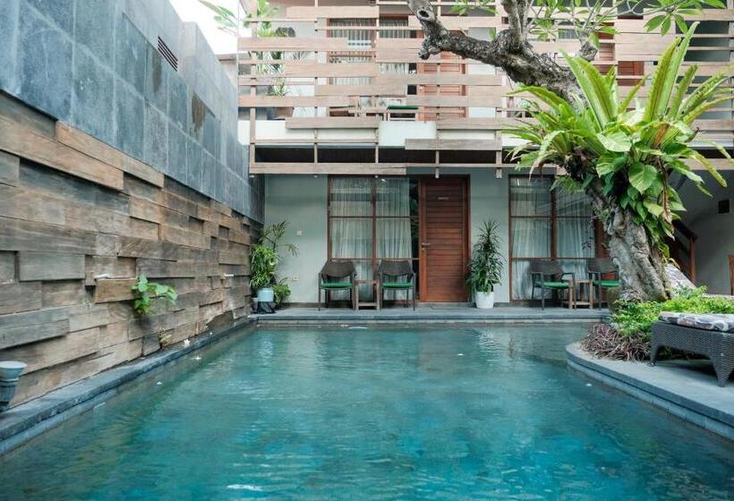 带大床的标准间, Semarandana Bedrooms And Pool