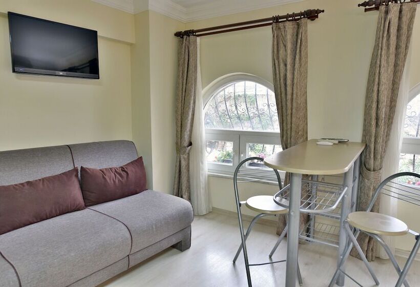 اتاق استاندارد سه نفره, Oban Suites Istanbul