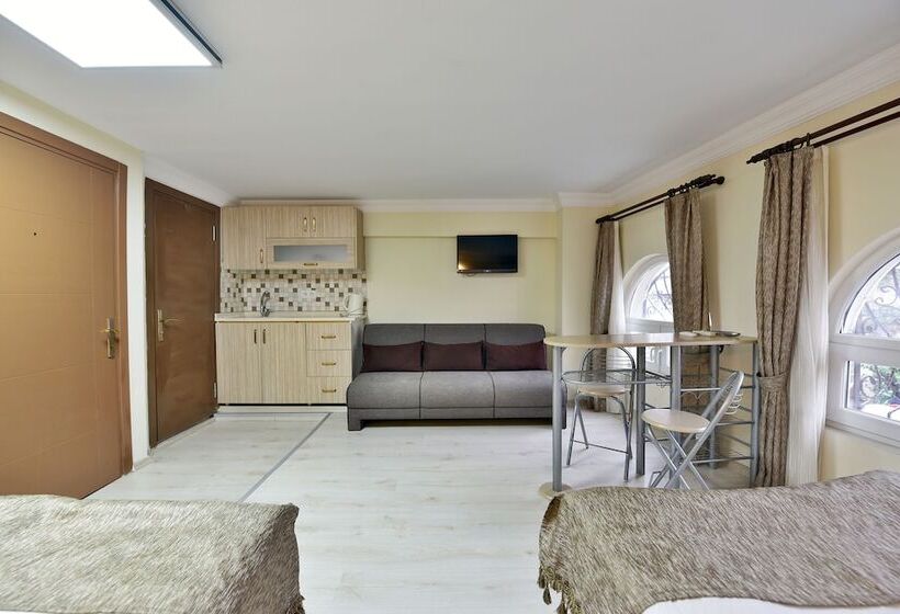 اتاق استاندارد سه نفره, Oban Suites Istanbul