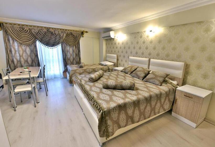 اتاق سه نفره دلوکس با چشمانداز دریا, Oban Suites Istanbul