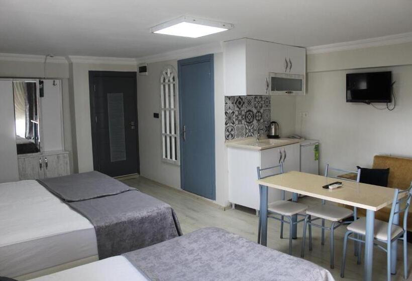 اتاق لوکس با بالکن, Oban Suites Istanbul