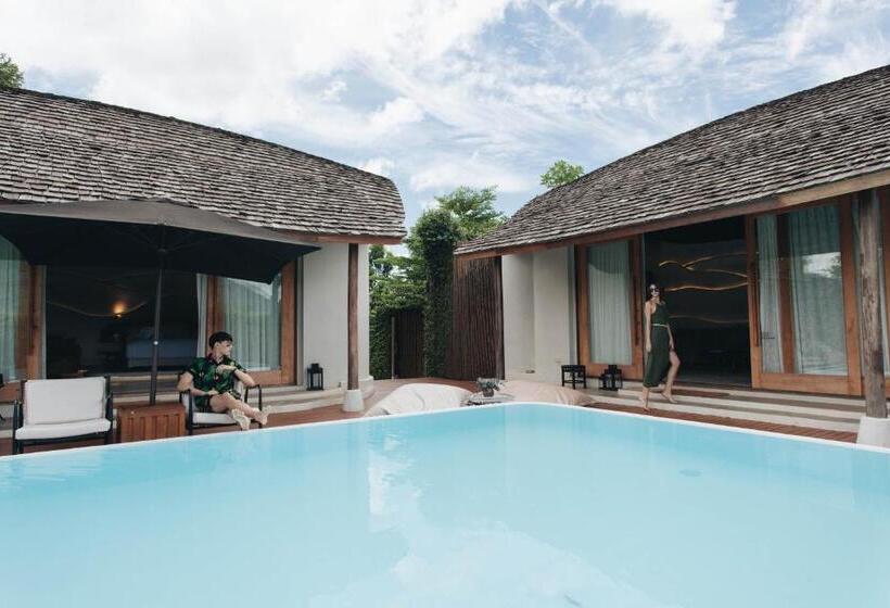 וילה עם חדר שינה אחד ובריכת שחיה, Boribot Pool Resort