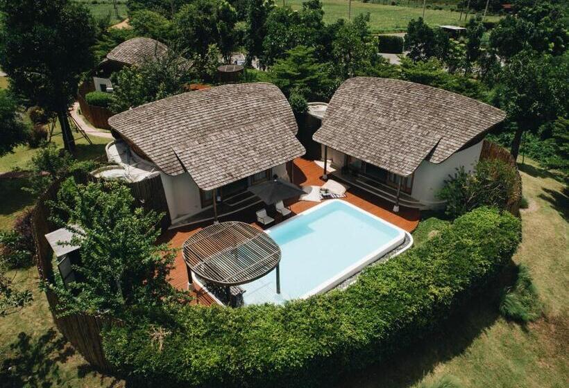 Вилла с 1 спальней и бассейном, Boribot Pool Resort